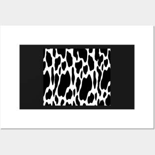 Cow spots pattern Posters and Art